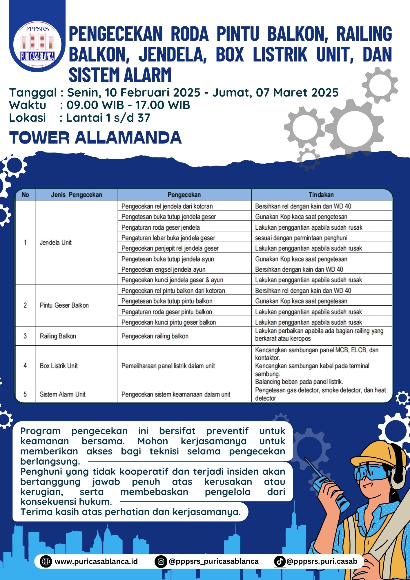 pengecekan-unit-tower-allamanda