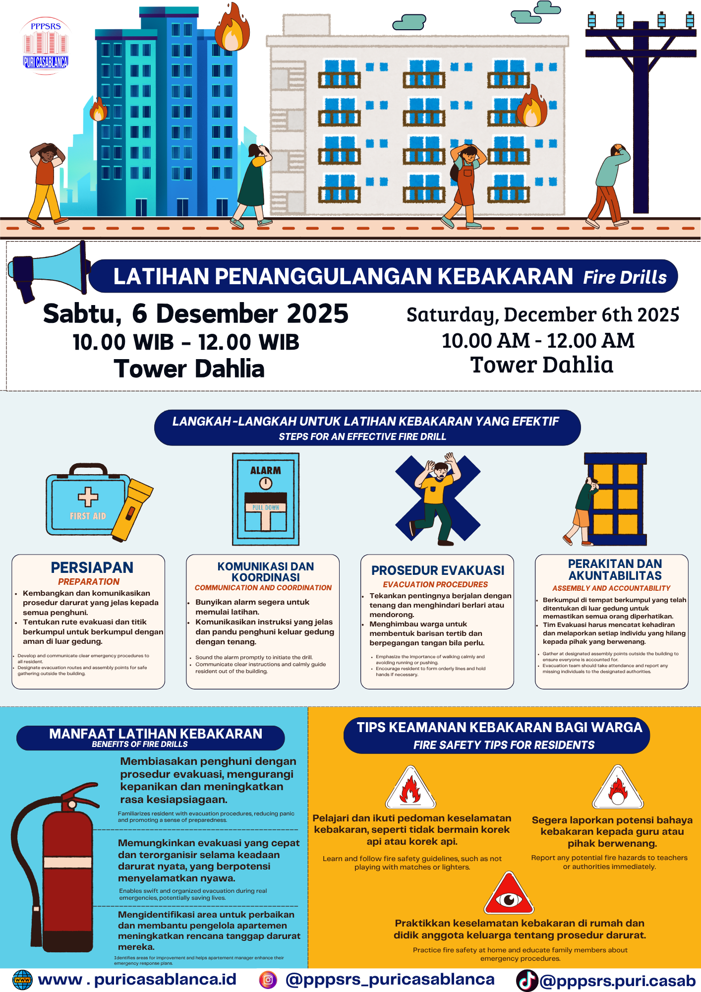 latihan-penanggulangan-kebakaran-di-tower-dahlia